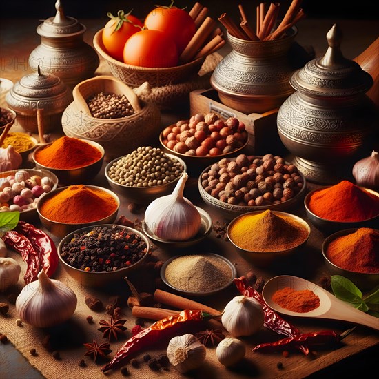 Set of spices