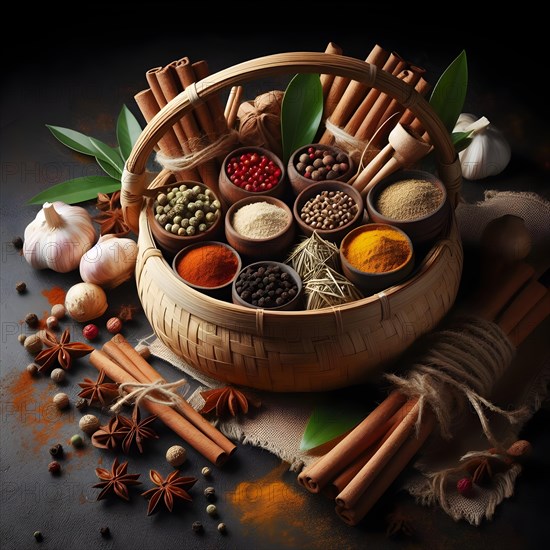 Set of spices