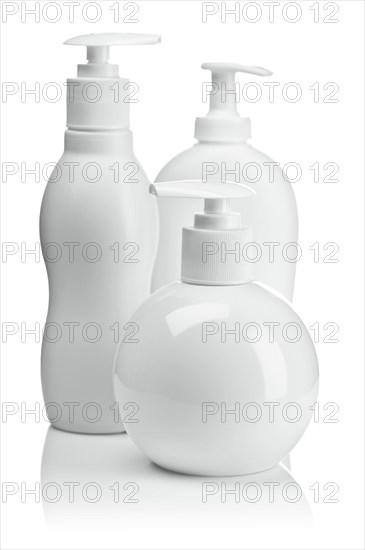Two plastic bottles insulated