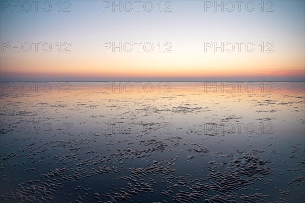 Sunrise in the Wadden Sea