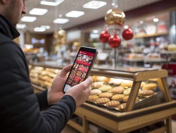 Purchasing and control with your cell phone while shopping