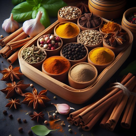 Set of spices