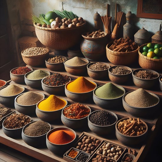 Set of spices