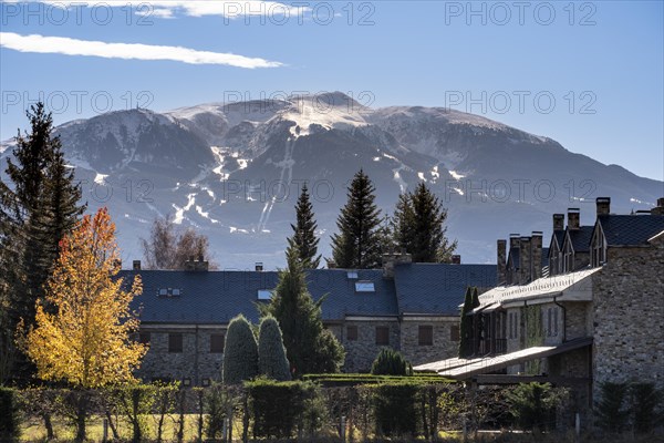 Village of San Martin de Aravo in the Cerdanya area in the province of Gerona in Catalonia in Spain