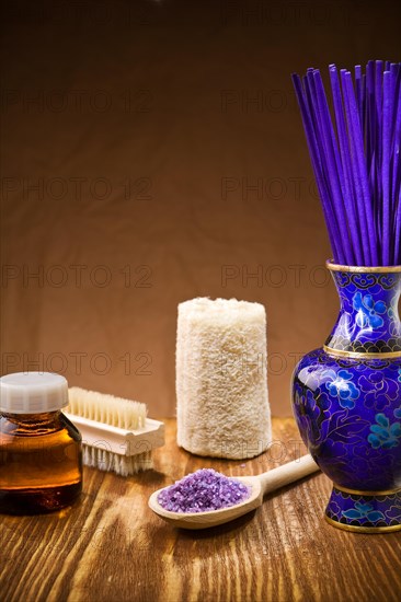 Composition of the spa accessories