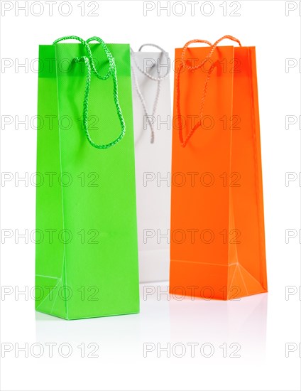 Composition of three paper bags