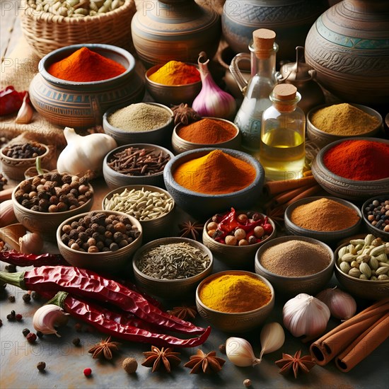 Set of spices