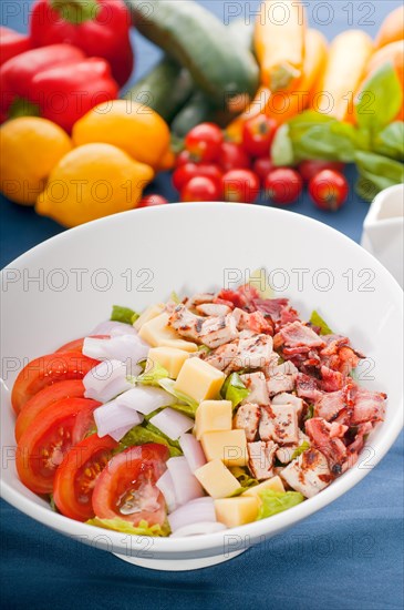 Fresh classic caesar salad