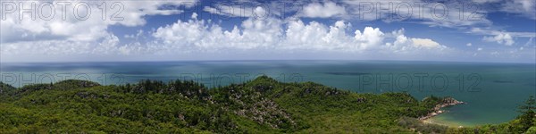 Panorama of the coast