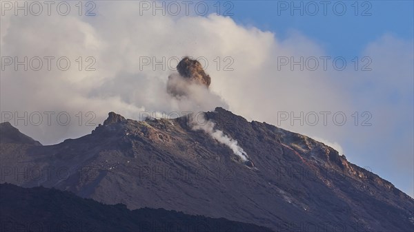 Volcanic eruption