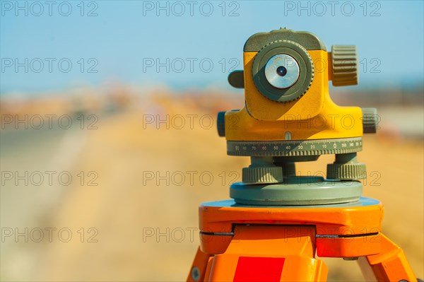 Theodolite close up