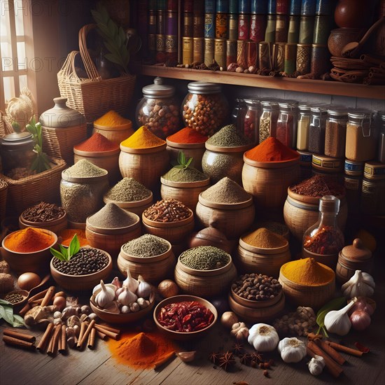 Set of spices