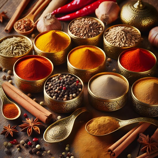 Set of spices