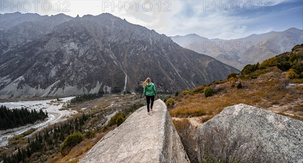 View of the Ala Archa valley from the viewpoint