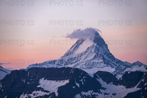 Schreckhorn in the morning light