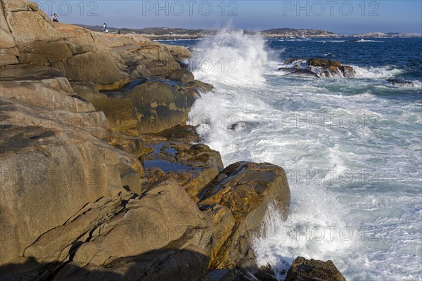 Peggys Cove wild coast Canada