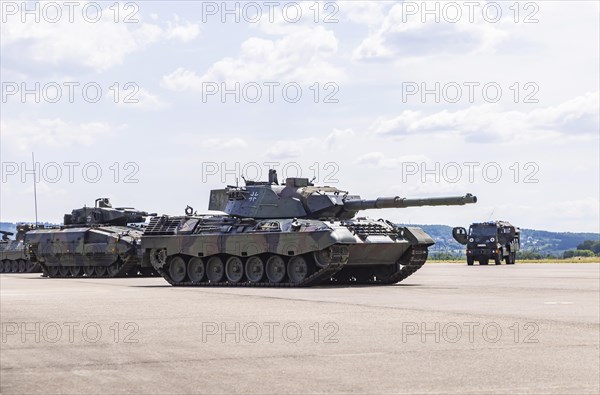 LEOPARD 1 A5 main battle tank of the Bundeswehr