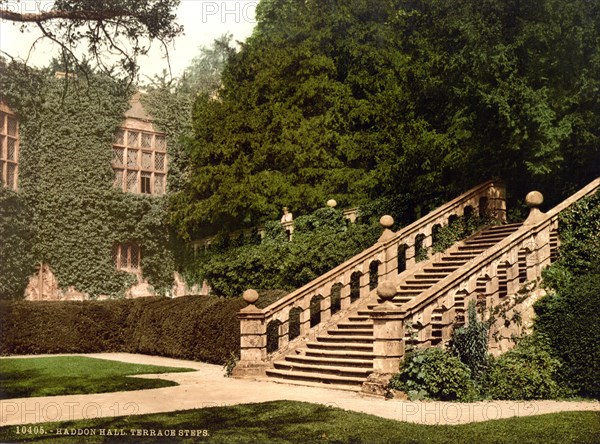 Haddon Hall is an English country house on the River Wye near Bakewell