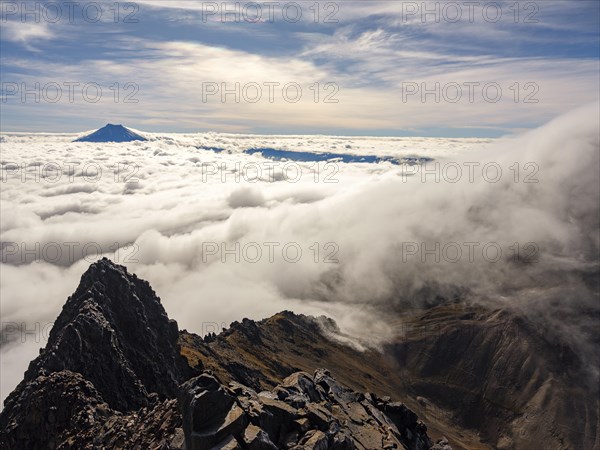 View from the summit of Iliniza North