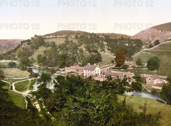 View from Monsal Dale railway station