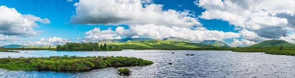 Panorama of Rannoch Moor