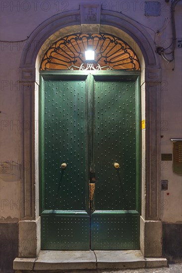 Old front door in the old town centre