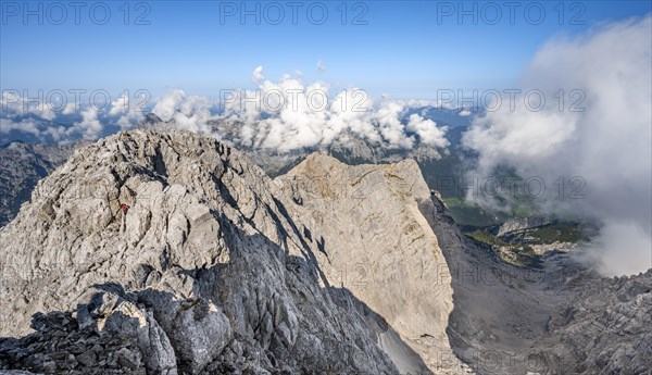 View from the summit of the Hochkalter