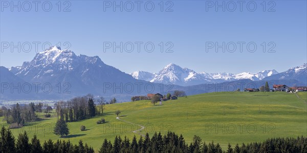 Alpine foothills near Rosshaupten