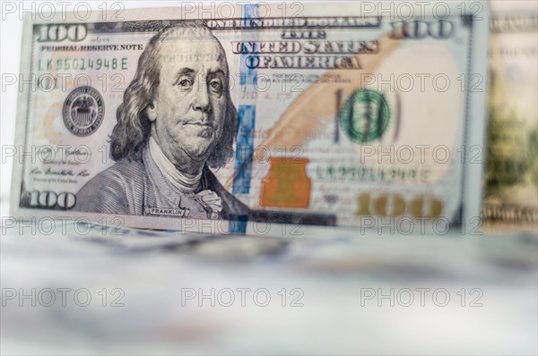 Hundred dollar bills. American dollars in cash. Cash one hundred dollar bills