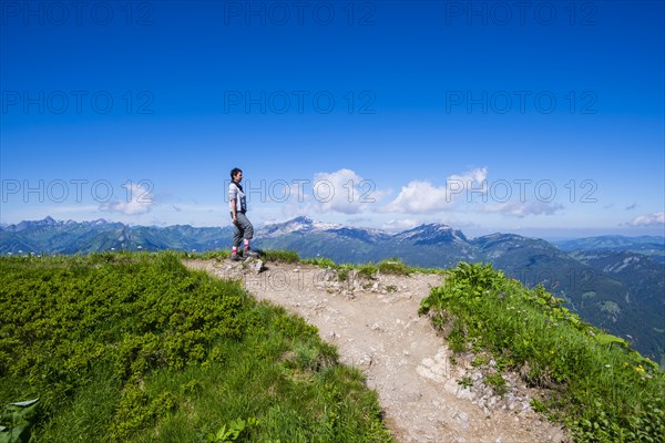 Hiking trail from Fellhorn