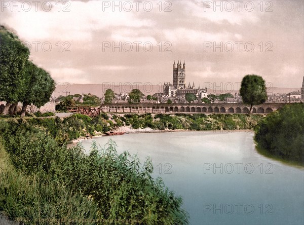 Gloucester Cathedral Church of The Holy and Indivisible Trinity in the city of Gloucester is one of the most important church buildings in England