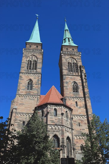 In the old town of Nuremberg