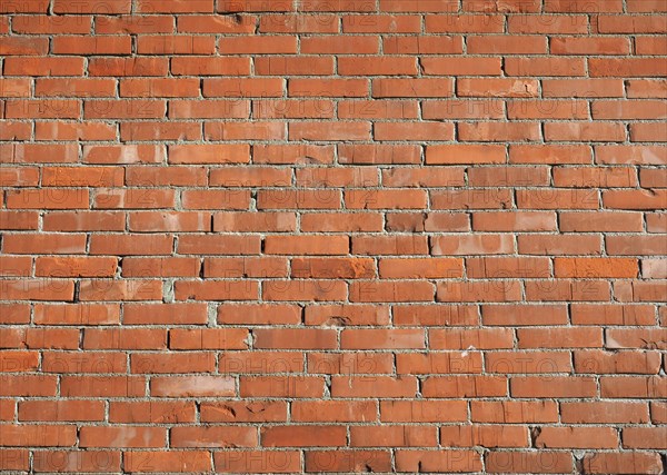 Industrial red brick wall background