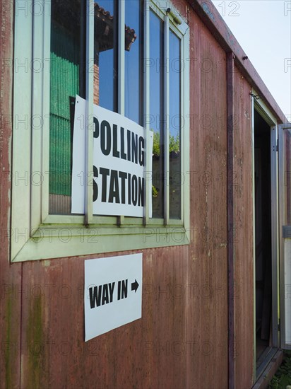 General elections polling station