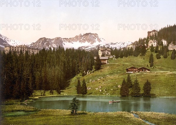 The climatic health resort of Arosa is a historic spa and resort town with private and public high-altitude clinics