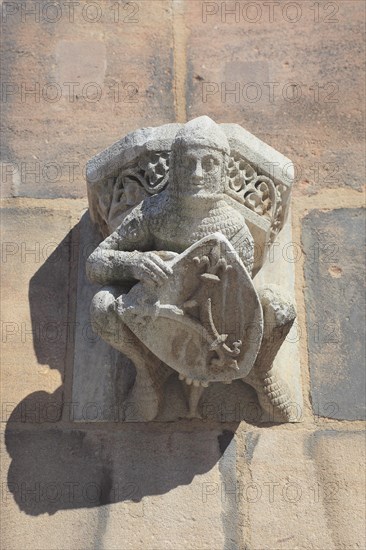 In the old town centre of Nuremberg