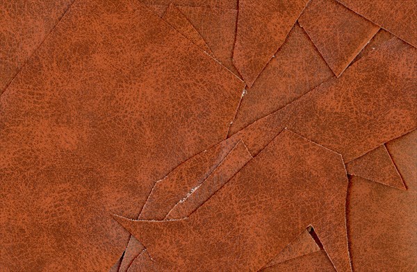 Brown leatherette faux leather texture background