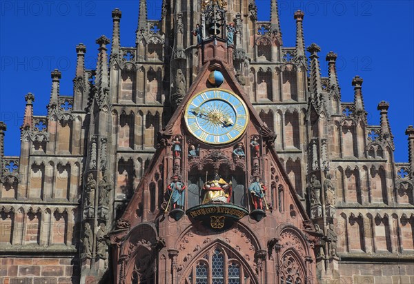 In the historic centre of Nuremberg