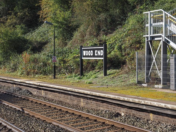 Wood End station in Tanworth in Arden