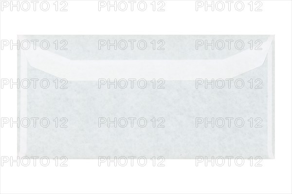 Mail letter envelope isolated over white