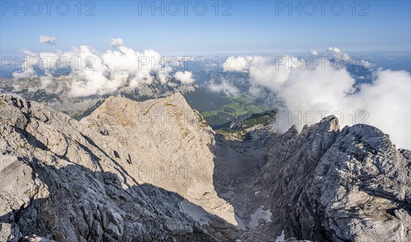 View from the summit of the Hochkalter