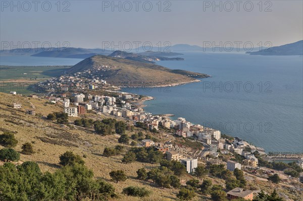 View of the Ionian Sea near Queparo