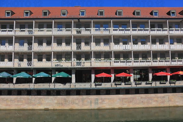 In the historic centre of Nuremberg