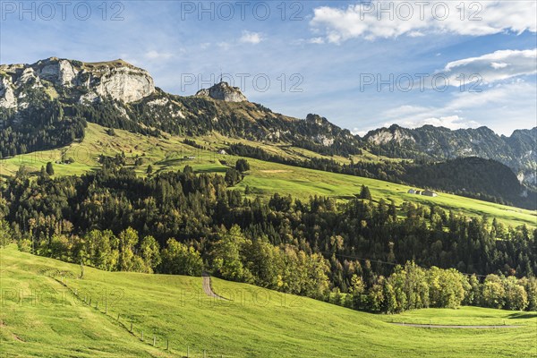 Hoher Kasten and Kamor in the Alpstein mountains