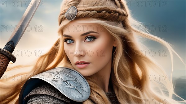 Viking shieldmaiden