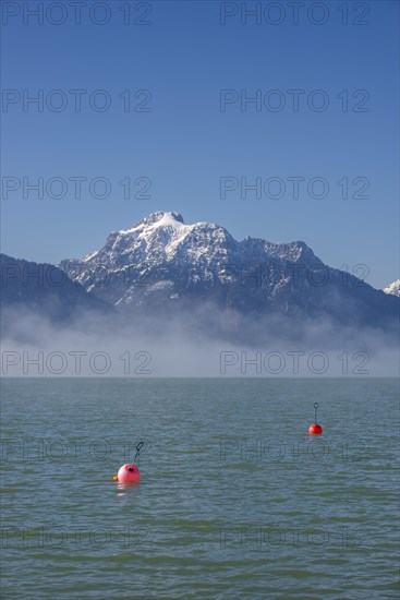 Morning atmosphere at the Forggensee