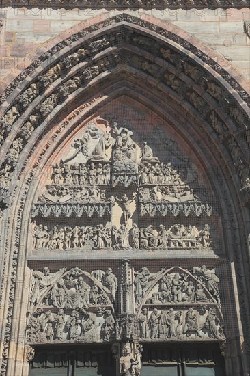 In the old town centre of Nuremberg