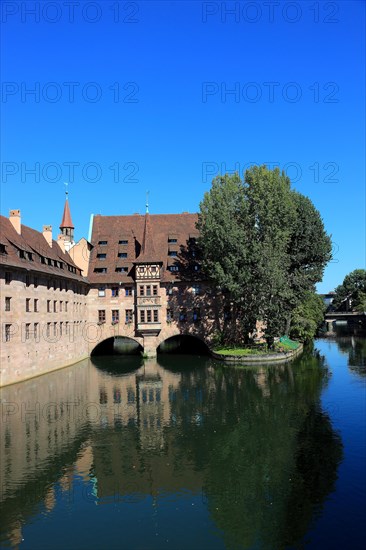 In the historic centre of Nuremberg