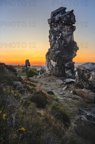 Devil's Wall near Weddersleben