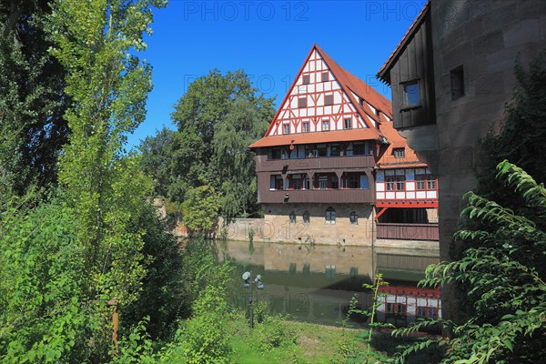 In the historic city centre of Nuremberg